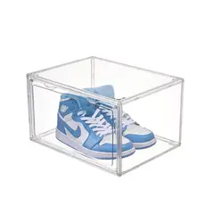 GENERICO - 3 Cajas Organizadora Acrílico De Zapatos Armarble Transparente Premium