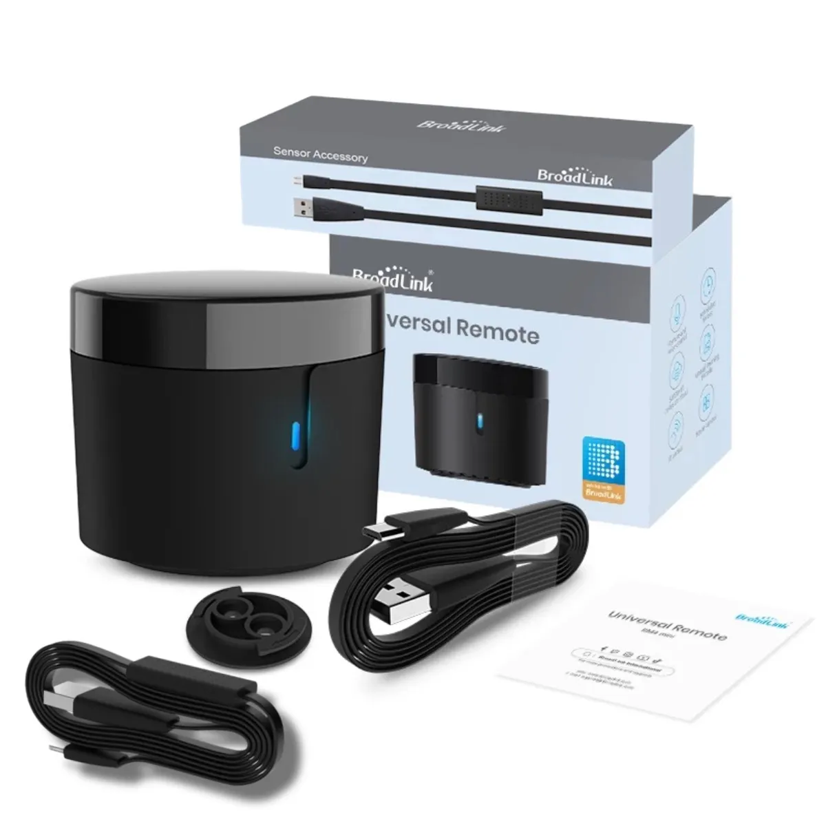 BROADLINK - Broadlink Rm4 Mini + Cable Hts2 Humedad Y Temperatura