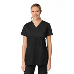 WONDERWINK - POLERA CLÍNICA MUJER MATERNAL 145 BLACK