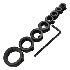GENERICO - Topes Metalicos Para Broca Tarugo 3 4 5 6 8 10 12 16mm