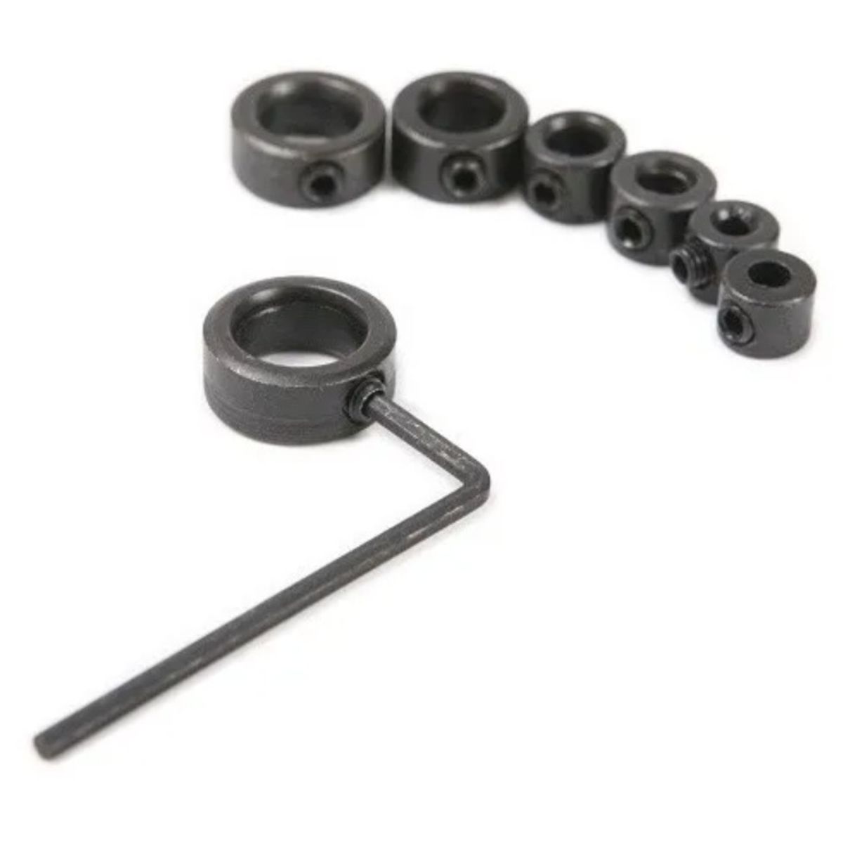 GENERICO - Topes Metalicos Para Broca Tarugo 3 4 5 6 8 10 12mm