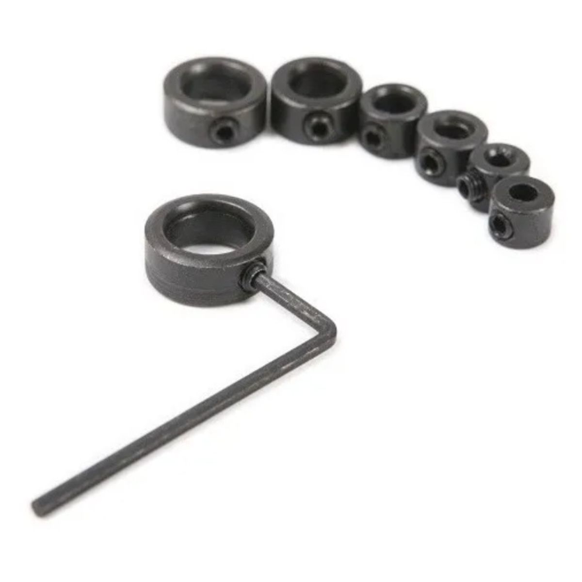 GENERICO - Topes Metalicos Para Broca Tarugo 3 4 5 6 8 10 12mm