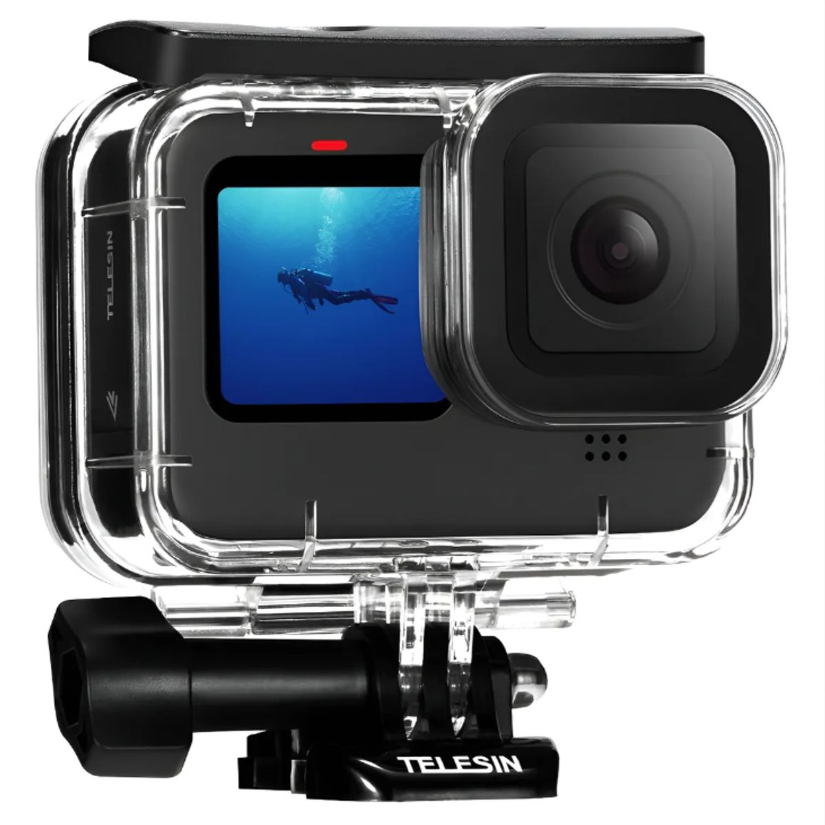 GENERICO - Carcasa Sumergible Impermeable Para Gopro Hero 12 11 10(45m)