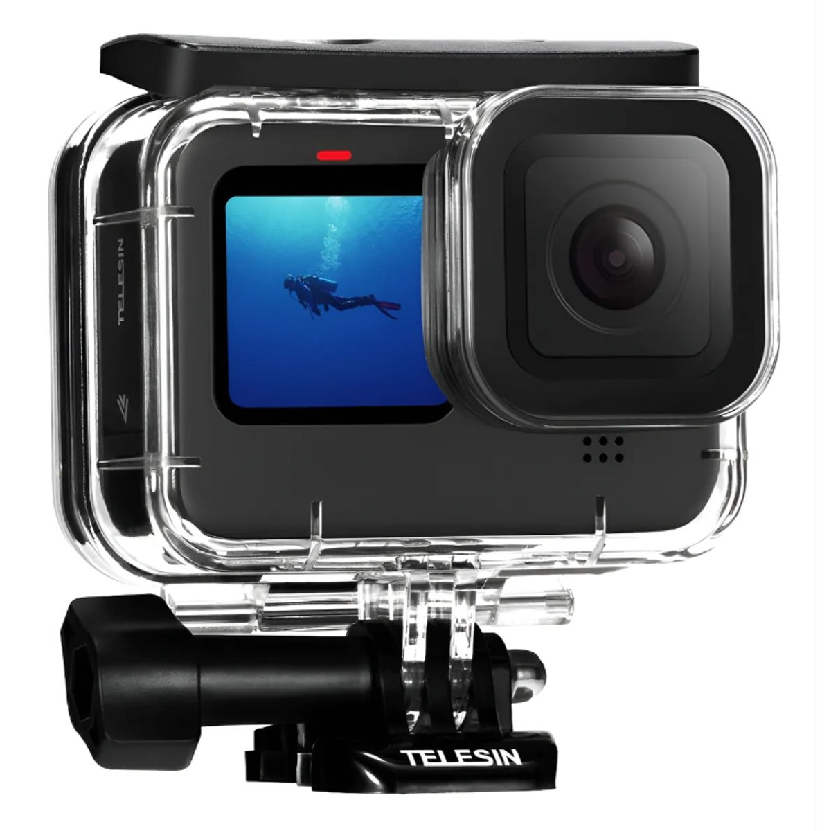 GENERICO - Carcasa Sumergible Impermeable Para Gopro Hero 12 11 10(45m)