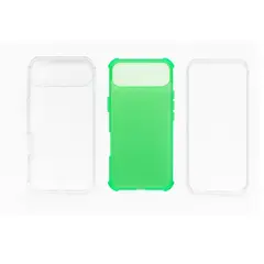 JOIGO - Carcasa Antigolpes 360 Para iPhone 17 Pro Verde