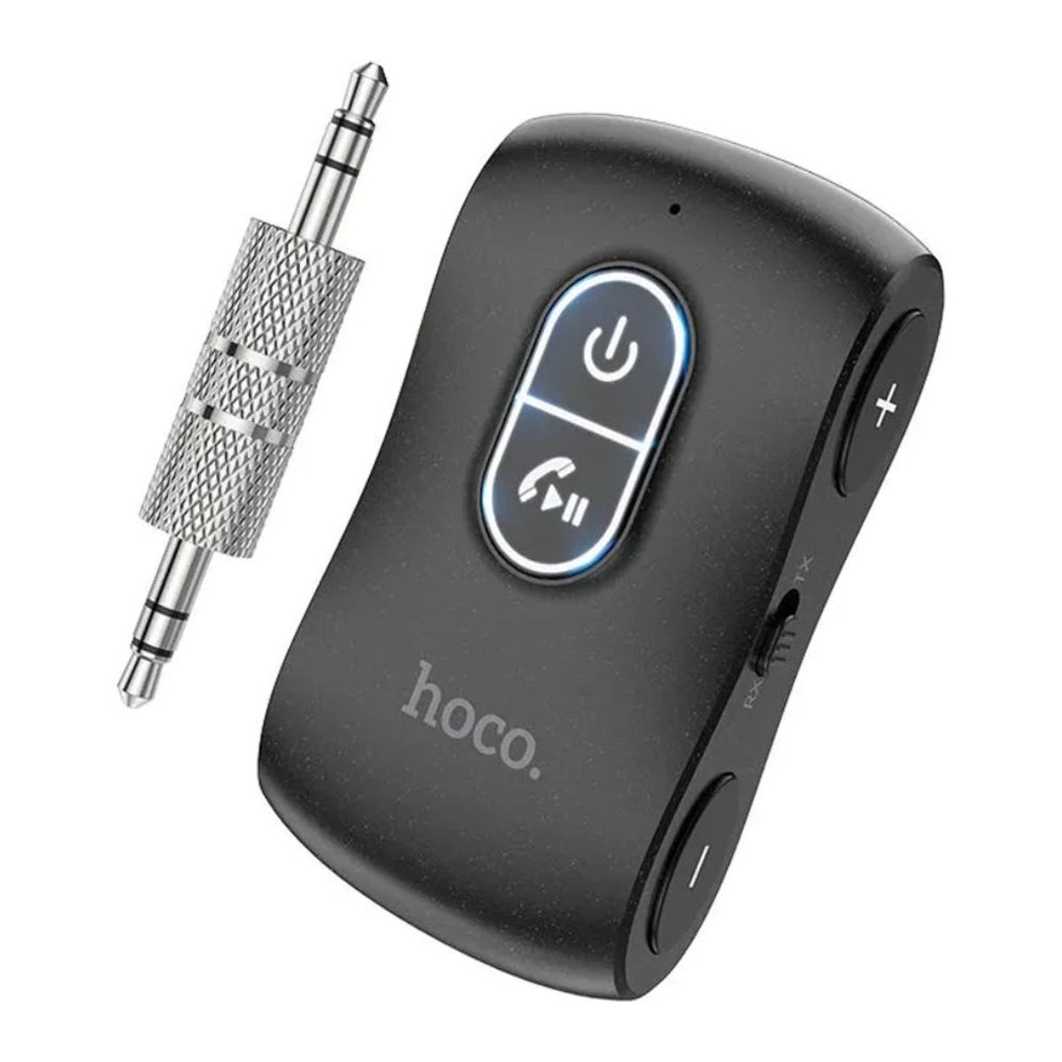 HOCO - Receptor Transmisor Bluetooth 2 En 1 Multimedia Para Auto