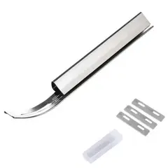 GENERICO - Herramienta Para Cuero Rebajador + 3 Cuchillos De Repuesto