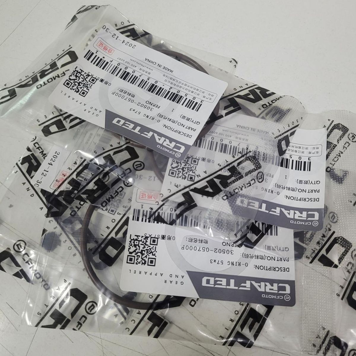 GENERICO - Oring Tapa Filtro Aceite Cf Moto Nk - Sr 250 / 300 Original