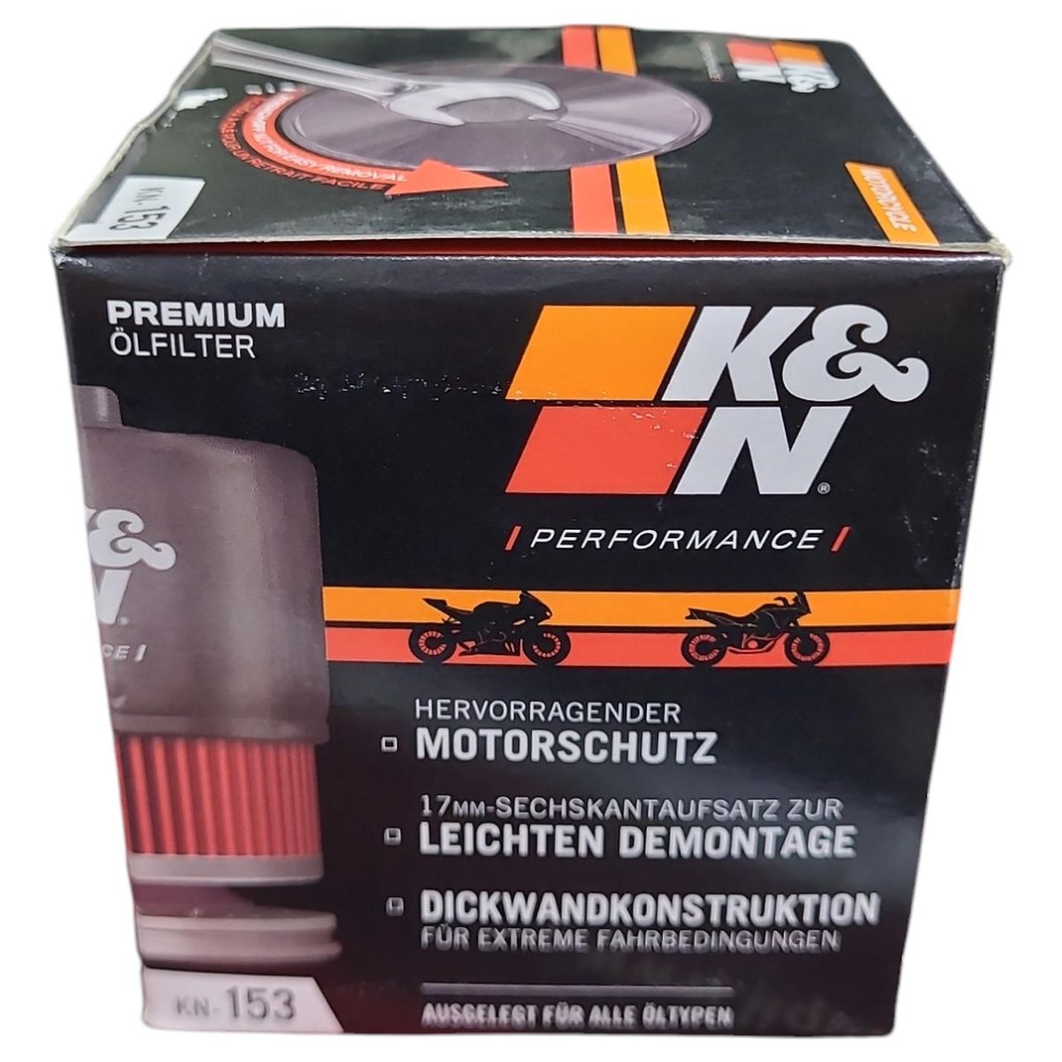 GENERICO - Filtro Aceite Ducati Monster/hypermotard/diavel/ K&n 153