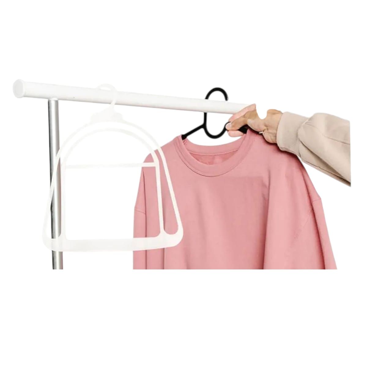 GENERICO - Set 5 Perchas Plástica para Gorras Sombreros o Gorros Gms