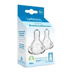 DR BROWNS - Tetina Estándar Options+ 9m+ Líquidos Espesos