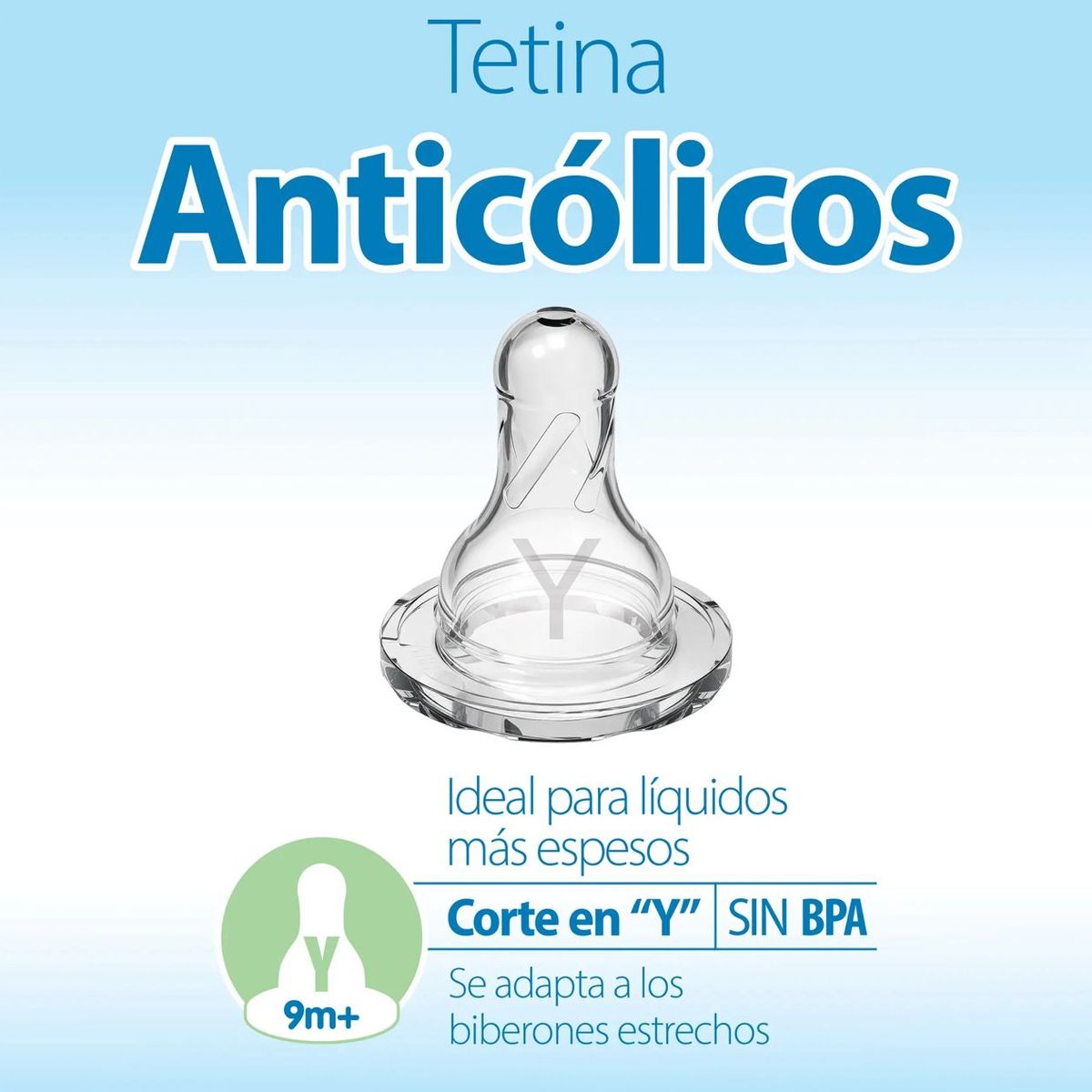 DR BROWNS - Tetina Estándar Options+ 9m+ Líquidos Espesos Dr Browns