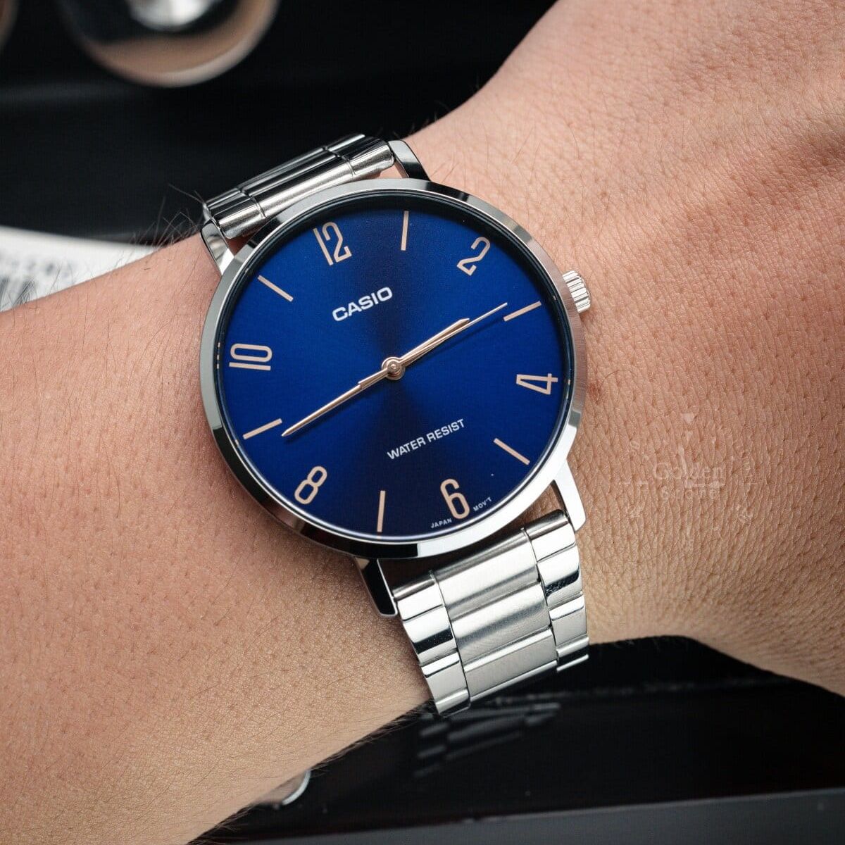 CASIO - RELOJ CASIO LTPVT01D-2B2 MUJER ANALOGO METAL