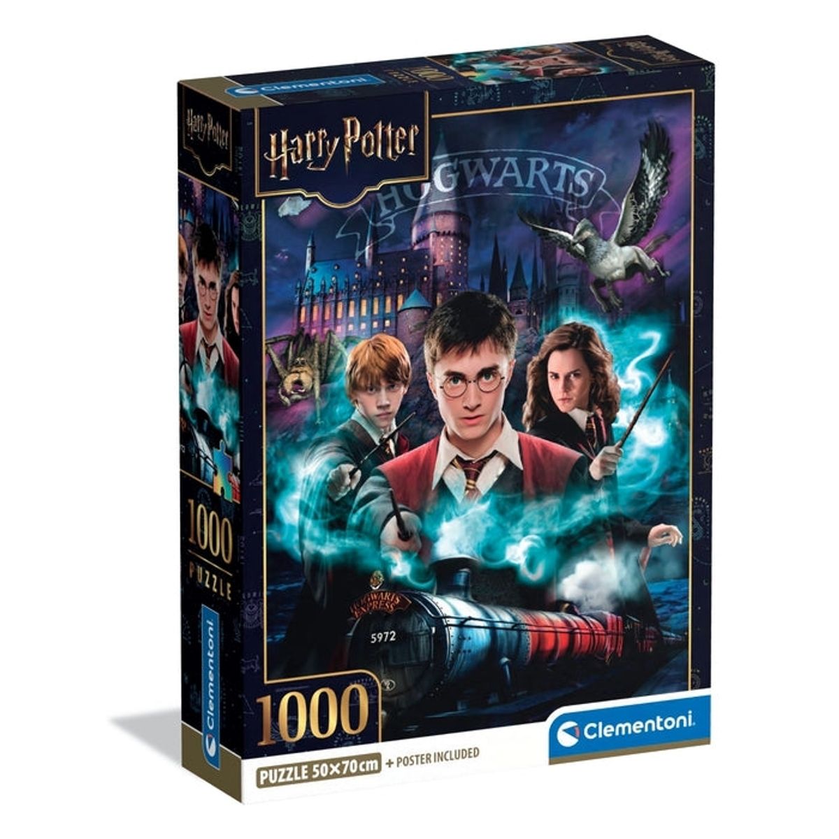 CLEMENTONI - CLEMENTONI 37047 PUZZLE 1000 PIEZAS HARRY POTTER
