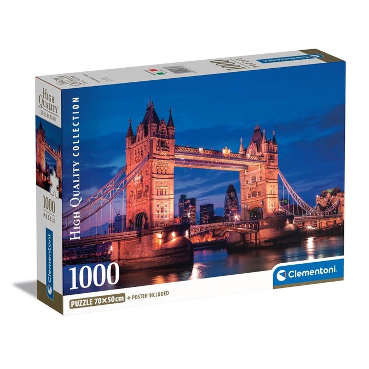 CLEMENTONI - CLEMENTONI 39772 PUZZLE 1000 PIEZAS TOWER BRIDGE