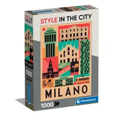 CLEMENTONI - 39842 PUZZLE 1000 PIEZAS MILANO