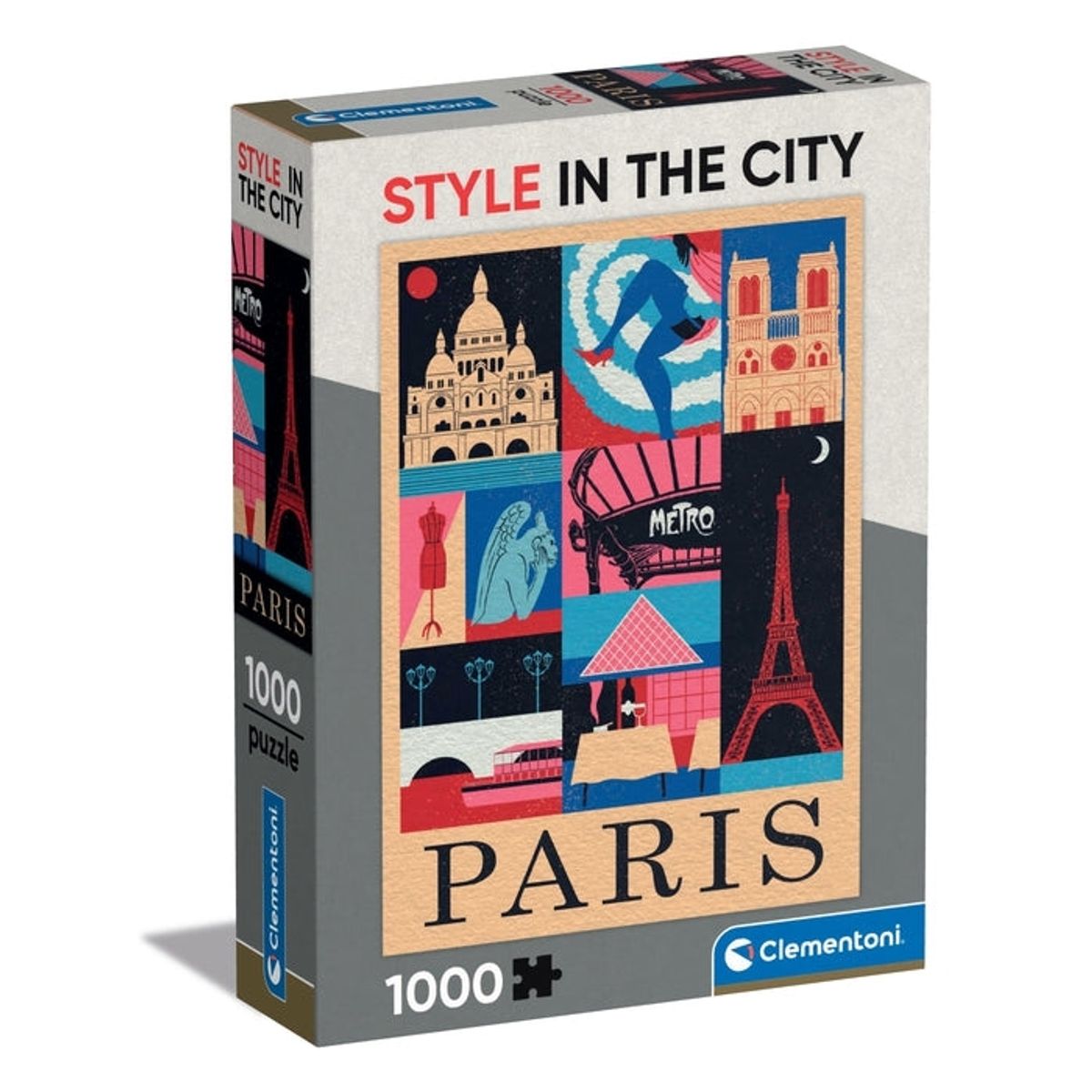 CLEMENTONI - CLEMENTONI 39843 PUZZLE 1000 PIEZAS PARIS