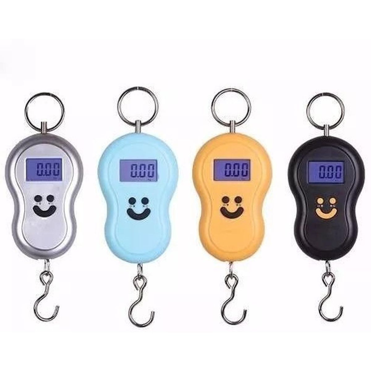GEN - Pesa Maleta Balanza Digital 50kg De Viaje Bolso C/ Gancho
