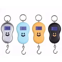 GEN - Pesa Maleta Balanza Digital 50kg De Viaje Bolso C/ Gancho