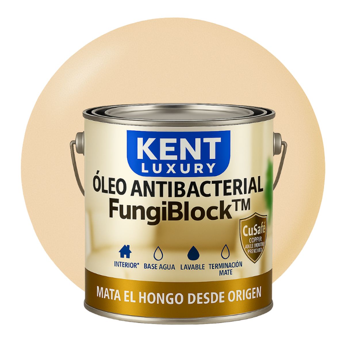 KENT - ÓLEO ANTIBACTERIAL FungiBlock™ - 4L ARENA SUAVE