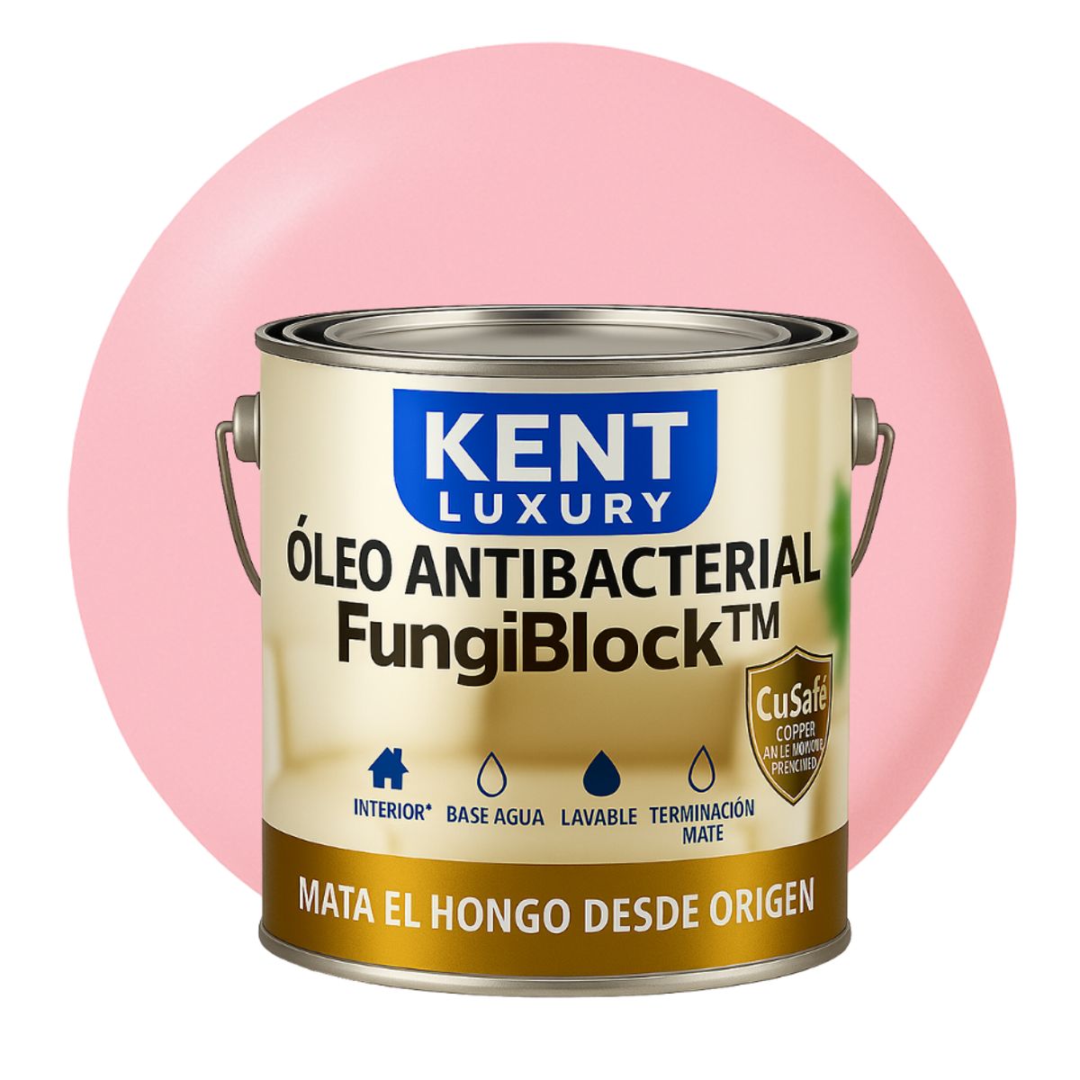 KENT - ÓLEO ANTIBACTERIAL FungiBlock™ - 4L ROSA TÉ
