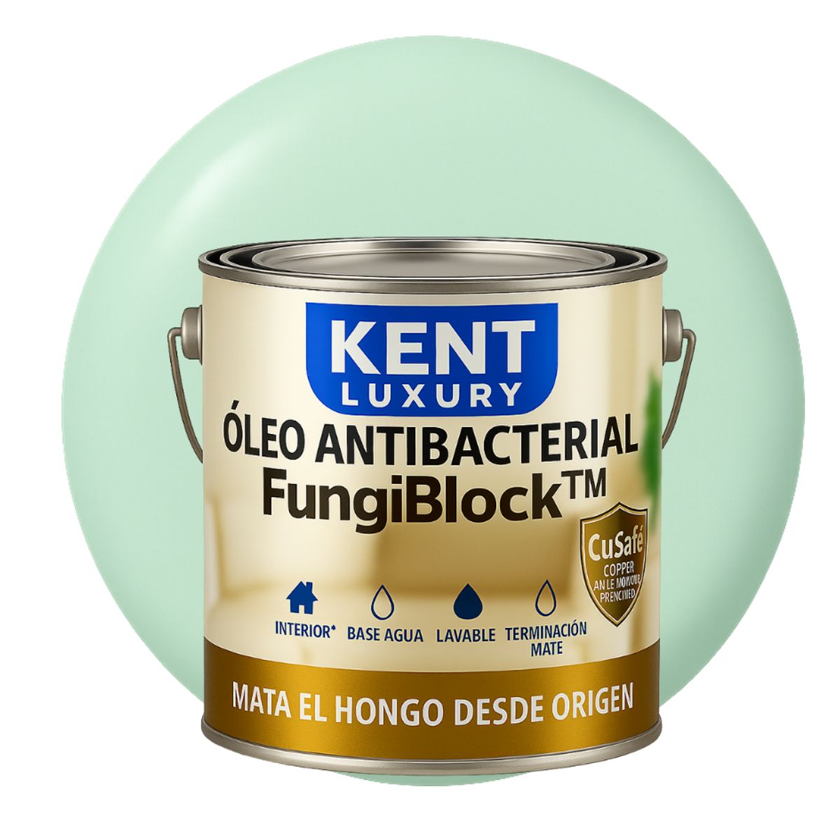 KENT - ÓLEO ANTIBACTERIAL FungiBlock™ - 4L VERDE MENTA