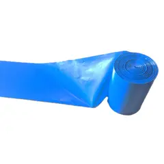 GENERICO - Cinta señalizadora azul plástica de15 cms x 350 mts rollo 5 kilos