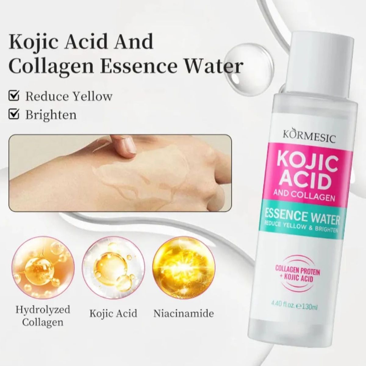 GENERICO - Loción Facial De Ácido Kójico Aclarante y Firmeza