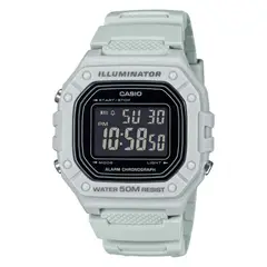 CASIO - Reloj W-218H-8BV Unisex - Digital