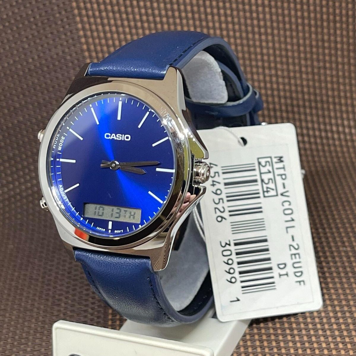 CASIO - RELOJ CASIO MTPVC01L-2E HOMBRE ANALOGO DIGITAL METAL
