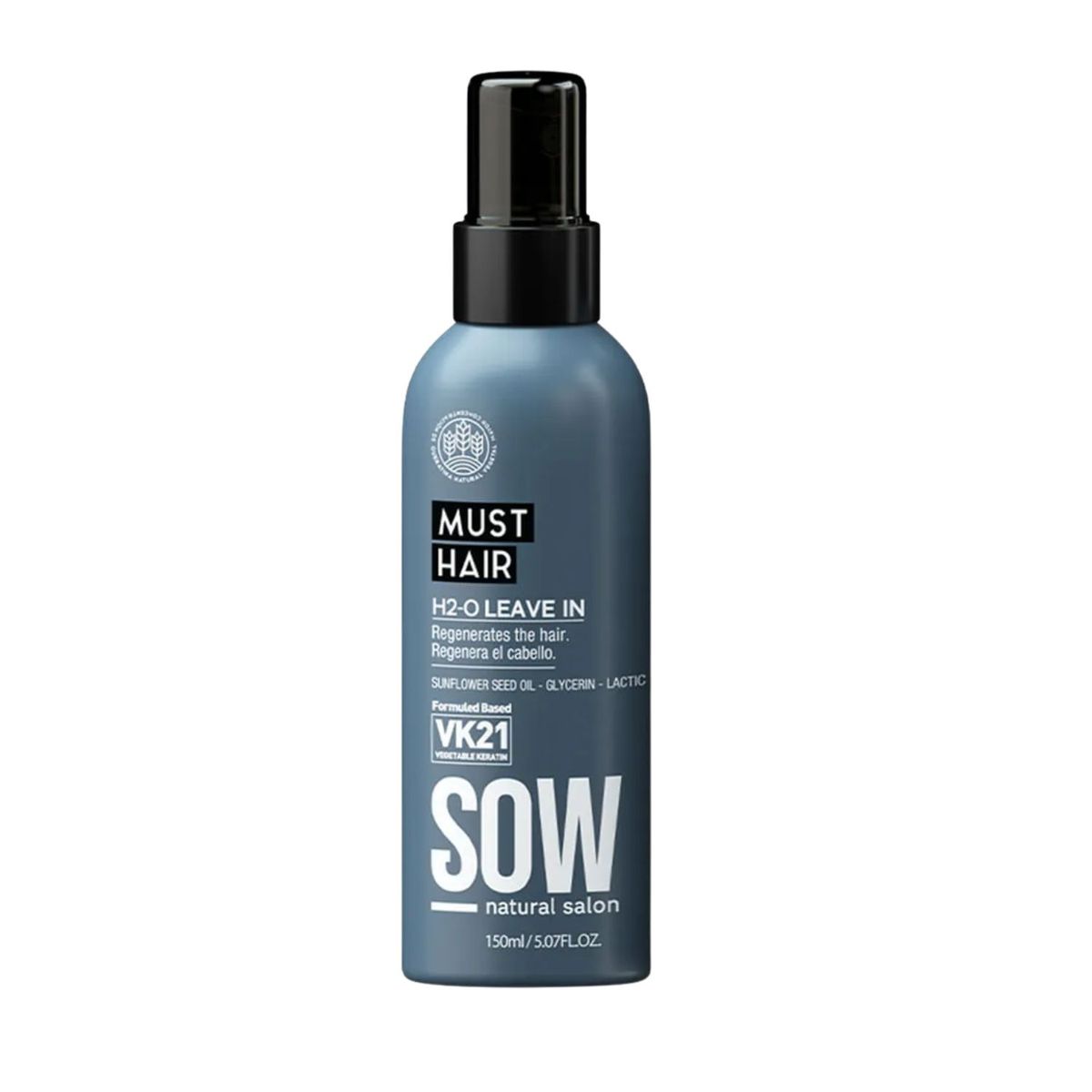 GENERICO - Termoprotector Sow H2 O Leave In Must Hair 150ml Proteccion Brillo