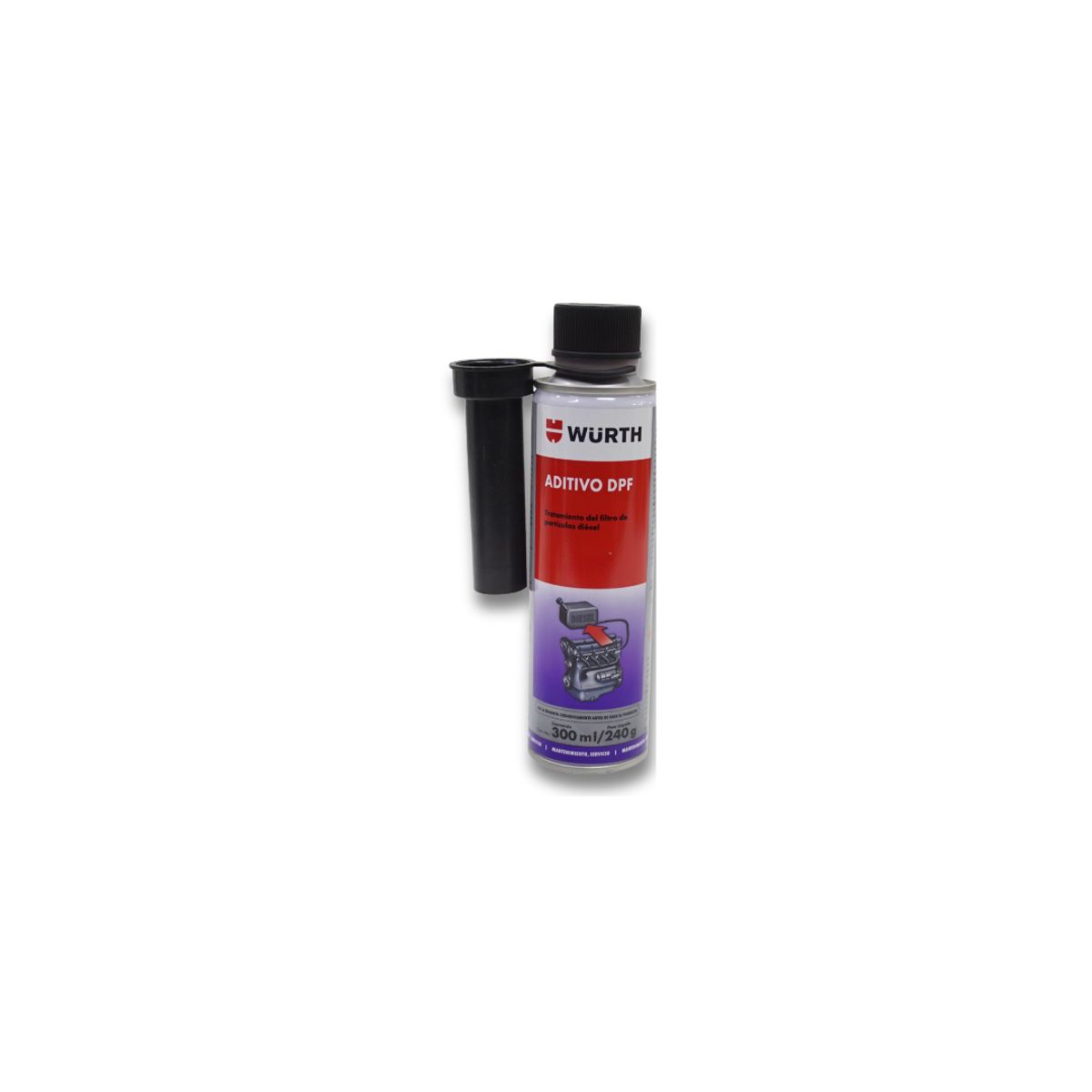 WURTH - Tratamiento Filtro de Particulas Diesel 300ml WÜRTH