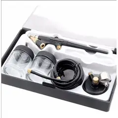 GENERICO - Accesorios para Aerografo Frascos Acoples Goma 8 Piezas