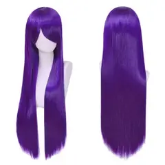 GENERICO - Peluca Anime para Fiestas 80cm Morada