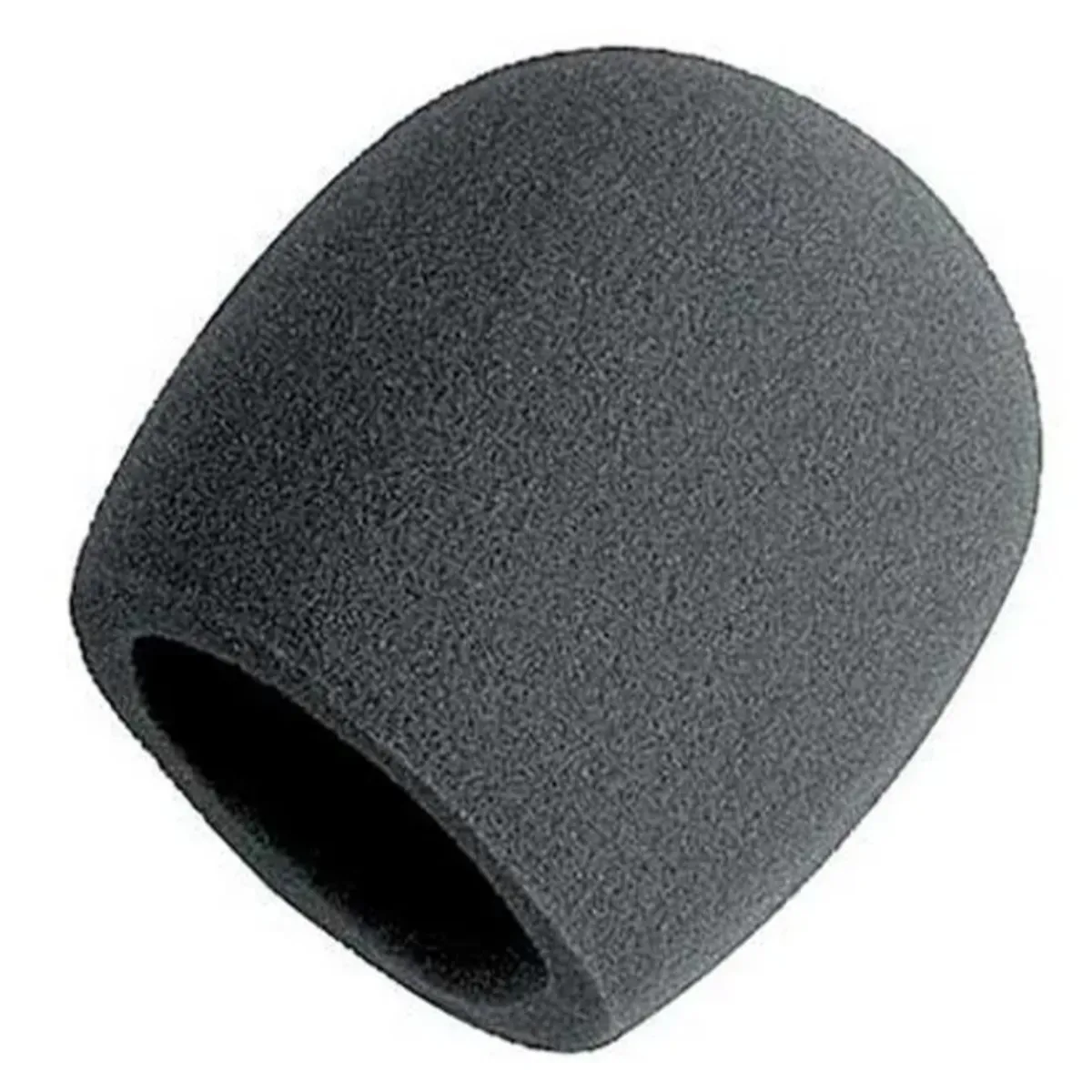 GENERICO - Esponja Protectora Para Microfono De Mano Tipo Bola Negro