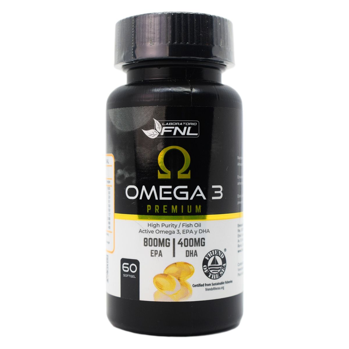 FNL - Omega 3 Premium Fnl 60 Cáps 160mg Softgel