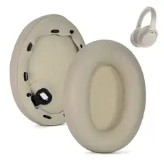 GENERICO - Almohadillas Compatibles con Audifonos WH-1000XM4 - Beige