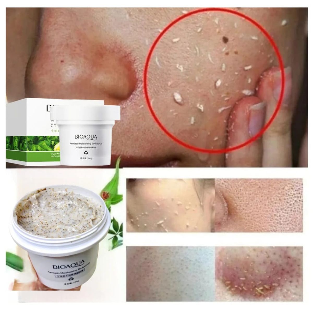 GENERICO - Exfoliante Facial y Cuerpo Karite Limpieza Profunda 100g