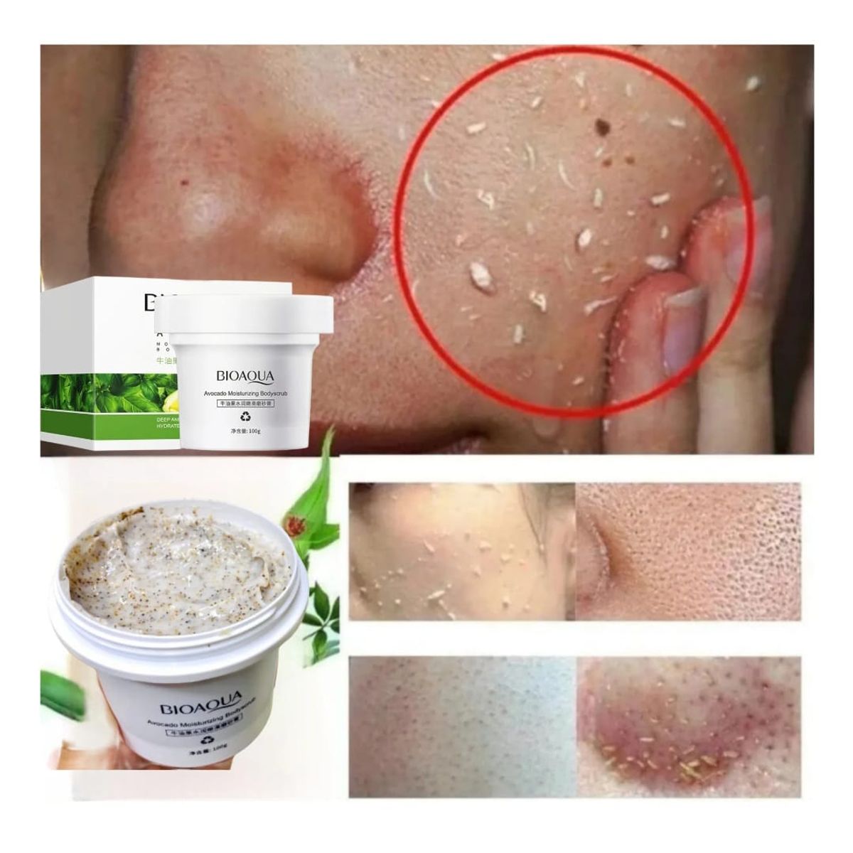 GENERICO - Exfoliante Facial y Cuerpo Karite Limpieza Profunda 100g