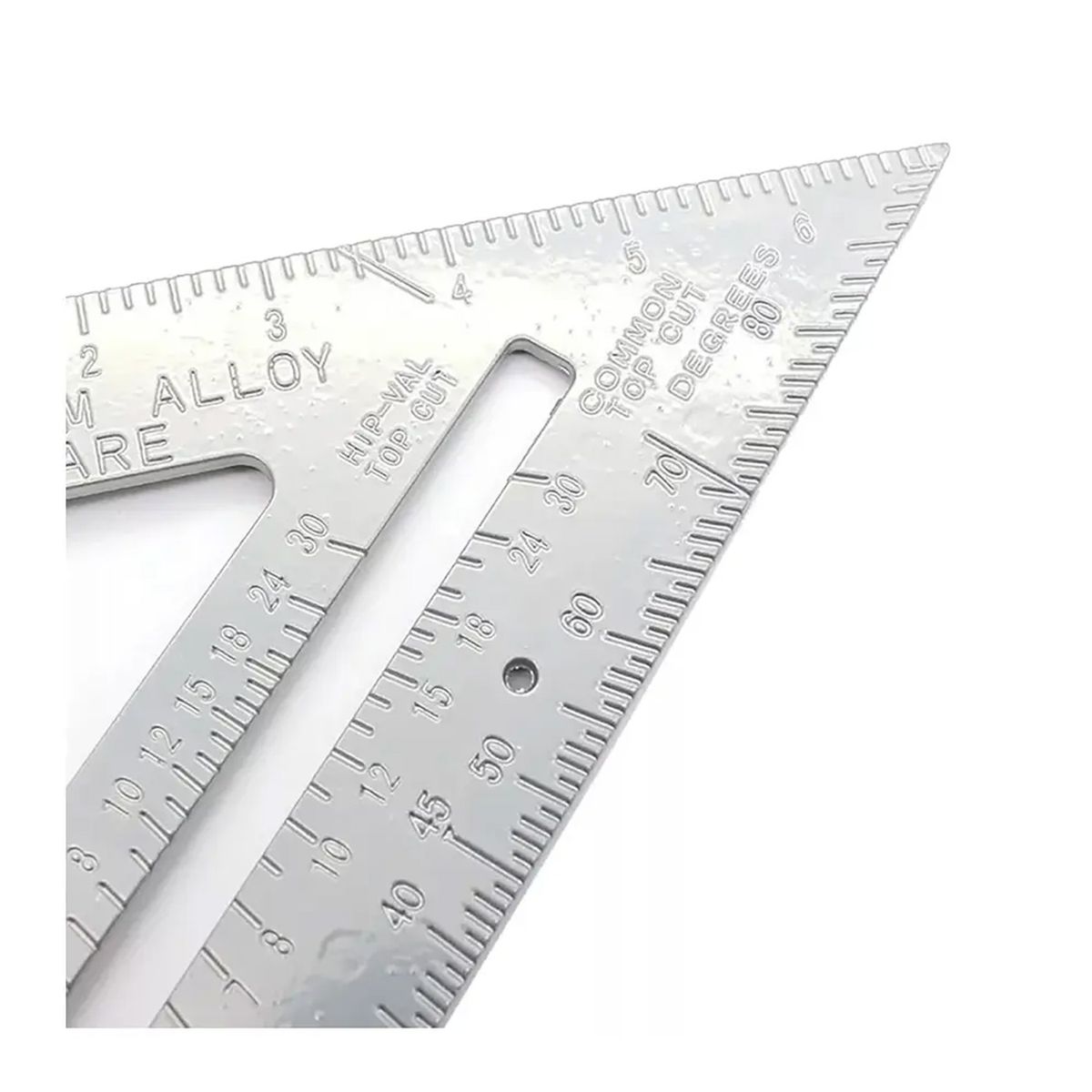 GENERICO - Escuadra De Medición Rápida De Aluminio Macizo