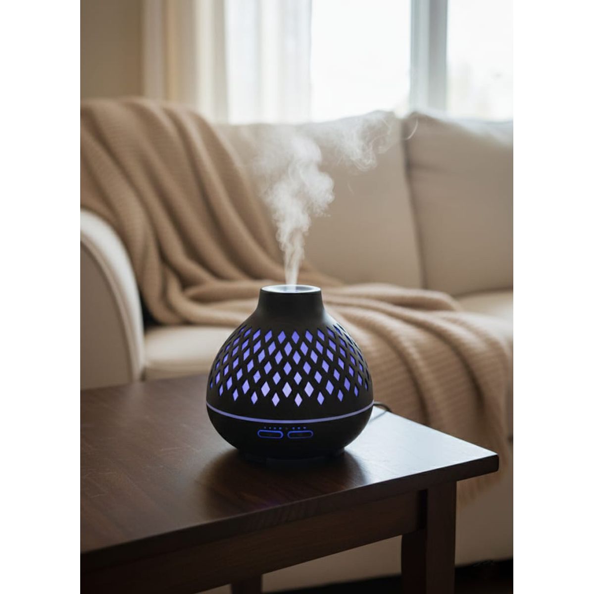 GENERICO - Humificador Ultrasónico 500 ml con Luz LED
