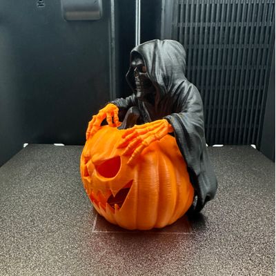 Imagen 2 del producto Calabaza de Parca- Decoración Halloween