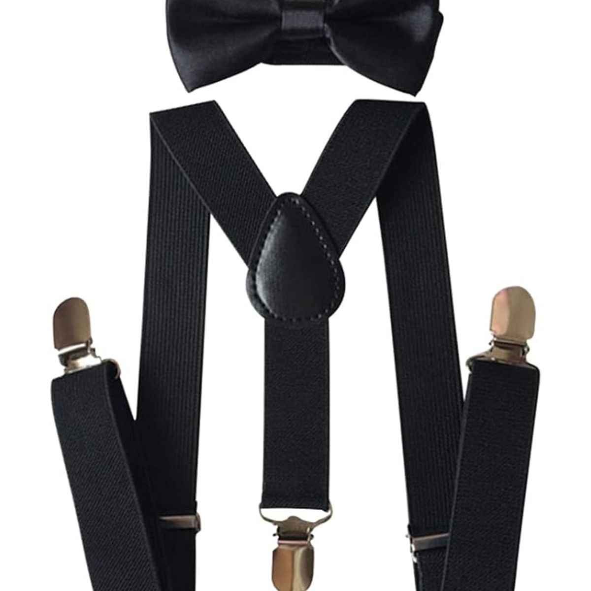 ATURE - Tirantes Suspensores 3 Clips Elegantes + Humita Para Niños