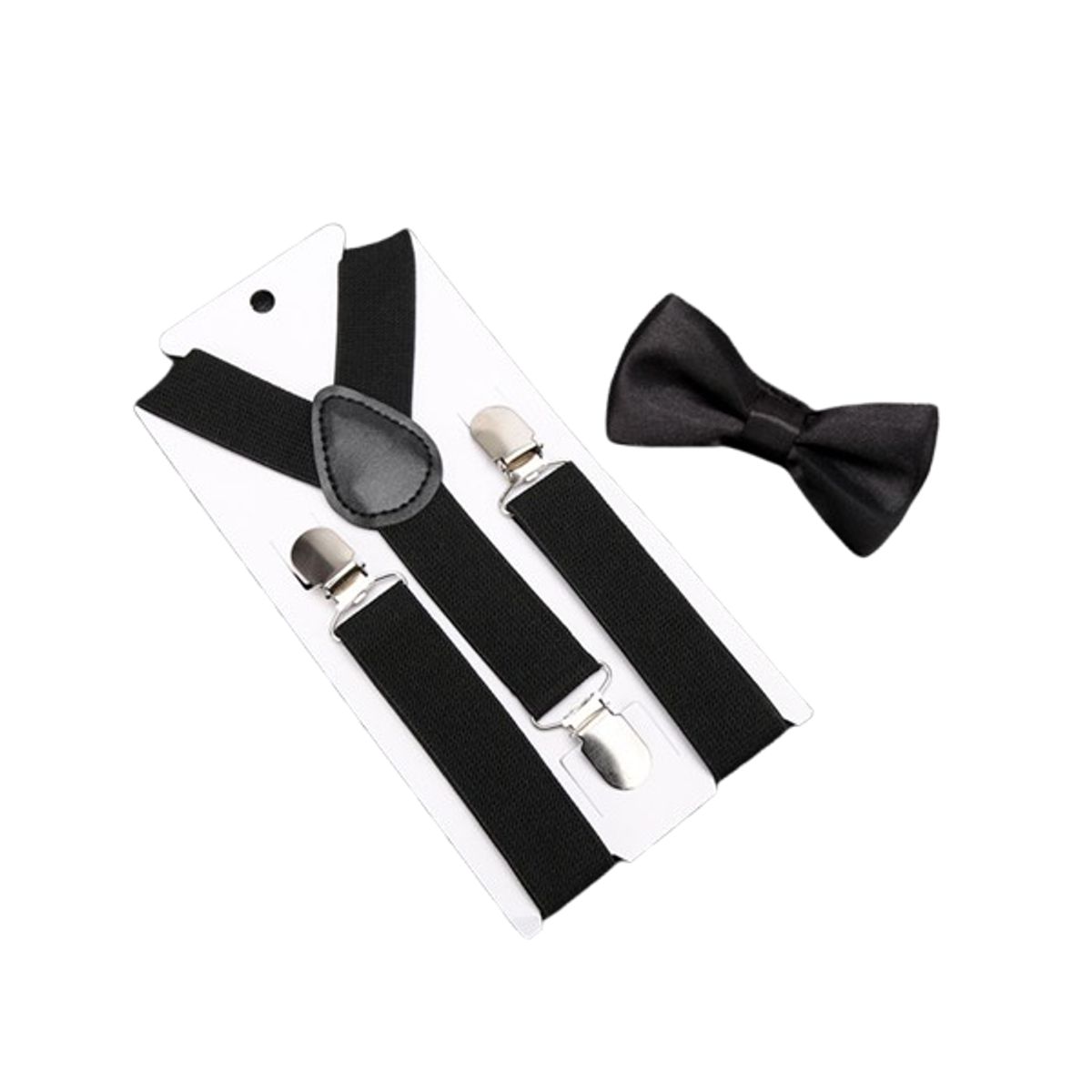 ATURE - Tirantes Suspensores 3 Clips Elegantes + Humita Para Niños