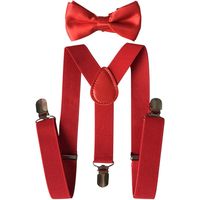 Tirantes Suspensores 3 Clips Elegantes + Humita Para Niños