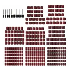 GENERICO - 338 Accesorios Lijado Rotativo Lijas Mix 60 120 320 Granos