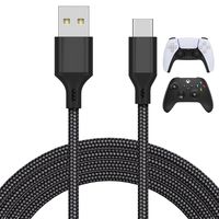 Cable De Carga Para Mando Xbox Series/ Ps5 Reforzado 3 Metro