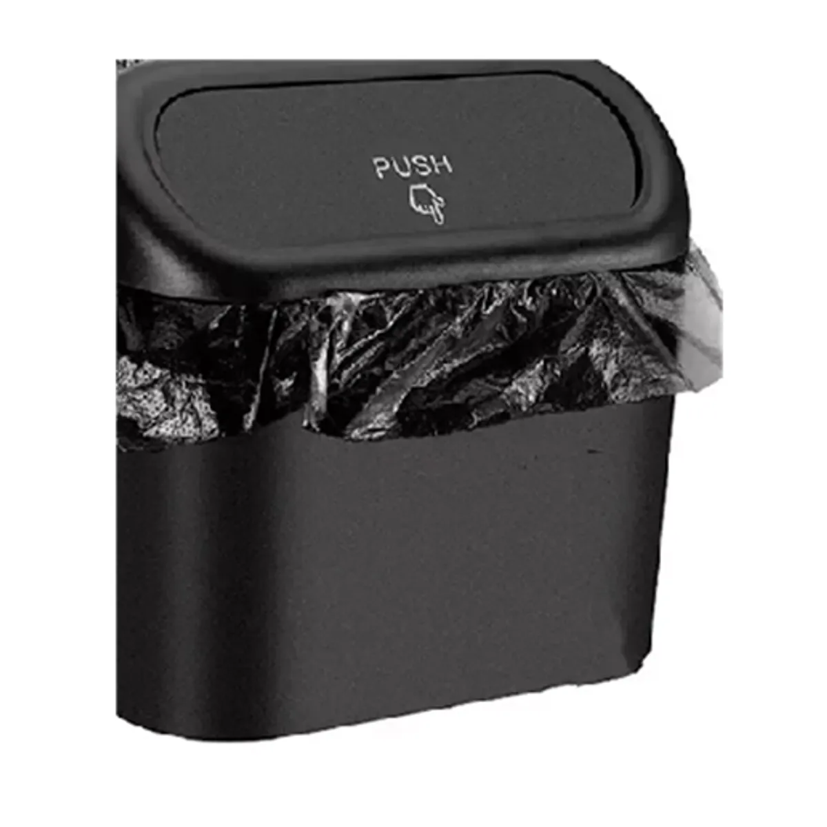 2pcs basurero para auto portátil y 10 uds bolsa de basura, marca GENERICO - Foto Principal