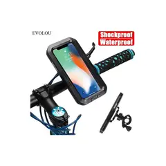 GENERICO - Soporte Para Moto O Bicicleta - A Prueba De Agua Magnético Negro