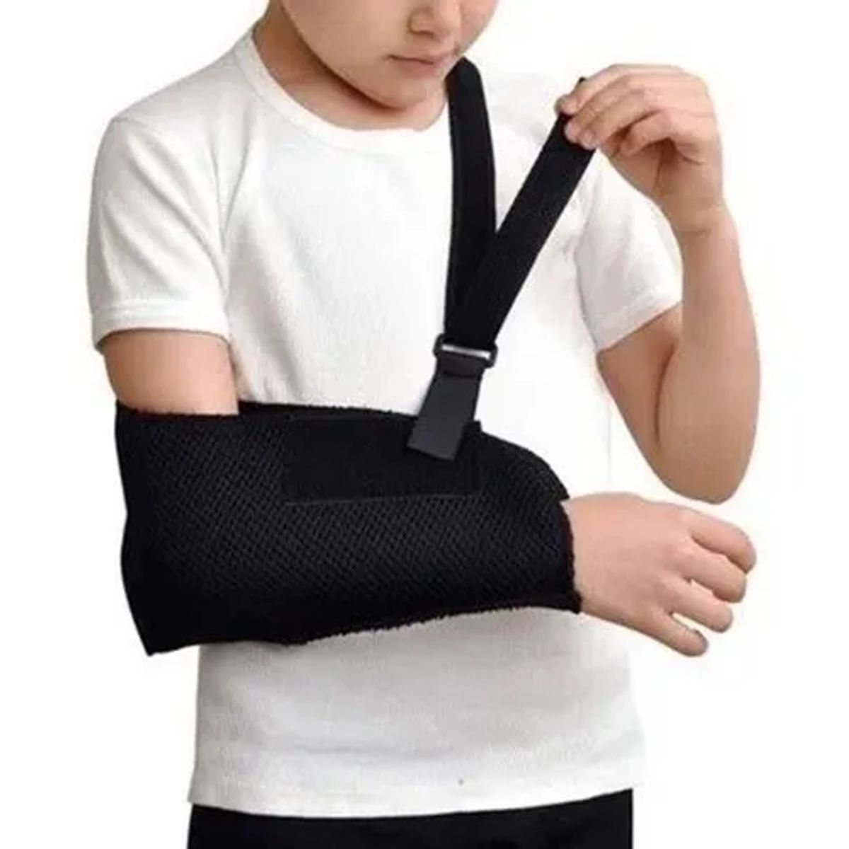 GENERICO - Cabestrillo Soporte De Brazo Infantil Codo Niño Salud Hombro Negro